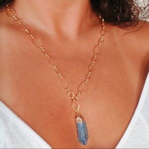 Amethyst Necklace / Natural Gemstone Jewelry